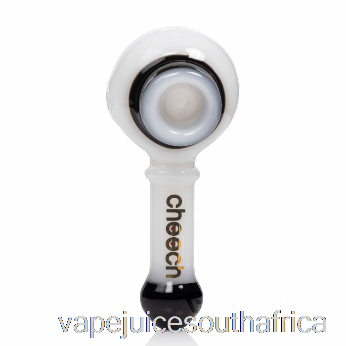 Vape Pods Cheech Glass Dual Spoon Pipe Black / White